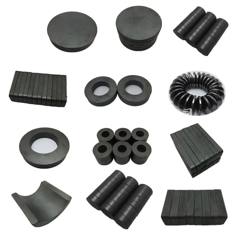 Customized Special Shaped Injection Bonded Ferrite Magnet Made in China