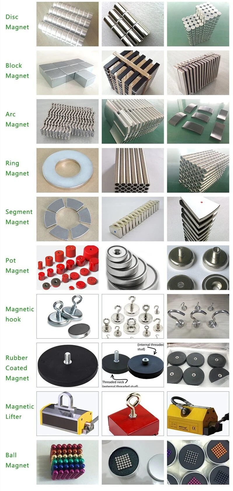 High Working Temperature Heat Resistance SmCo Samarium Cobalt Arc Magnet