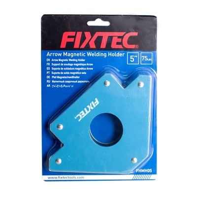 Fixtec 75ポンド スチール三角磁気溶接スタンド